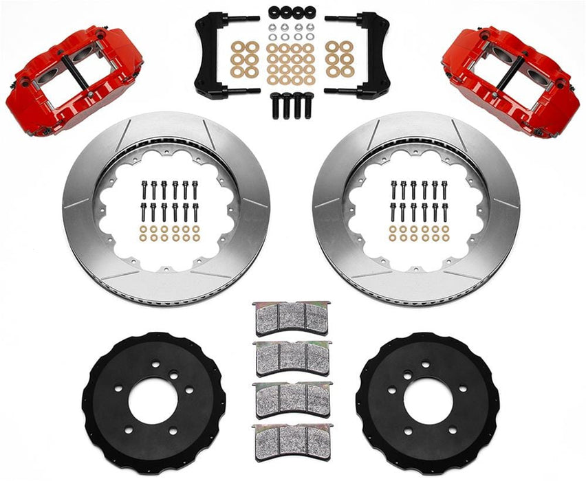 Wilwood Disc Brakes Wilwood Forged Narrow Superlite 6R Big Brake Front Brake Kits 140-9300-R Autofit