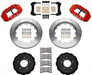 Wilwood Disc Brakes Wilwood Forged Narrow Superlite 6R Big Brake Front Brake Kits 140-9300-R Autofit