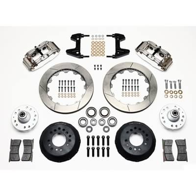 Wilwood Disc Brakes Wilwood Forged Narrow Superlite 6R Big Brake Front Brake Kits 140-9801-P Autofit