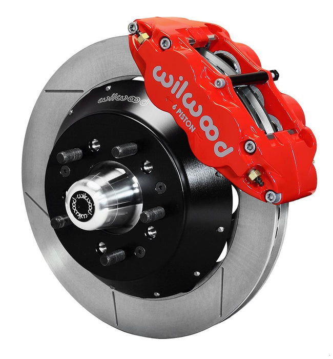 Wilwood Disc Brakes Wilwood Forged Narrow Superlite 6R Big Brake Front Brake Kits 140-9801-R Autofit