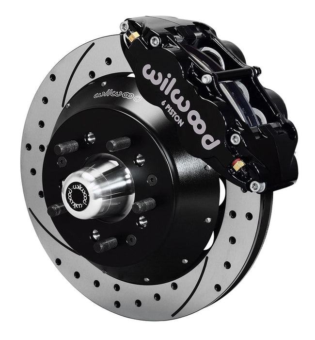 Wilwood Disc Brakes Wilwood Forged Narrow Superlite 6R Big Brake Front Brake Kits 140-9802-D Autofit