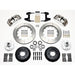 Wilwood Disc Brakes Wilwood Forged Narrow Superlite 6R Big Brake Front Brake Kits 140-9802-P Autofit