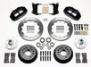 Wilwood Disc Brakes Wilwood Forged Narrow Superlite 6R Big Brake Front Brake Kits 140-9803 Autofit