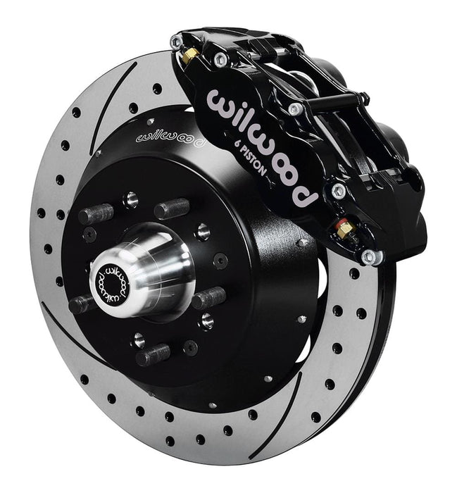 Wilwood Disc Brakes Wilwood Forged Narrow Superlite 6R Big Brake Front Brake Kits 140-9803-D Autofit