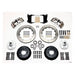 Wilwood Disc Brakes Wilwood Forged Narrow Superlite 6R Big Brake Front Brake Kits 140-9803-P Autofit