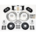 Wilwood Disc Brakes Wilwood Forged Narrow Superlite 6R Big Brake Front Brake Kits 140-9804 Autofit