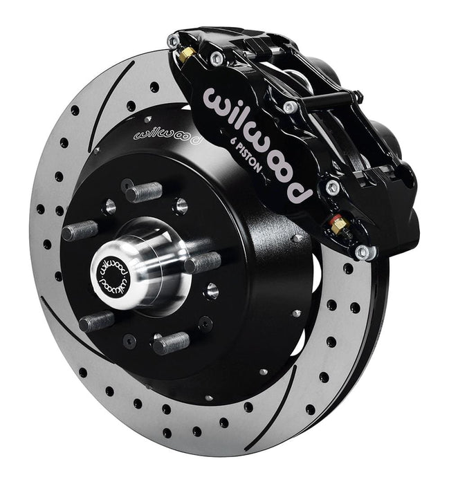 Wilwood Disc Brakes Wilwood Forged Narrow Superlite 6R Big Brake Front Brake Kits 140-9804-D Autofit