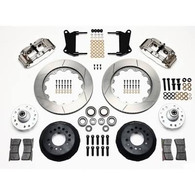 Wilwood Disc Brakes Wilwood Forged Narrow Superlite 6R Big Brake Front Brake Kits 140-9804-P Autofit