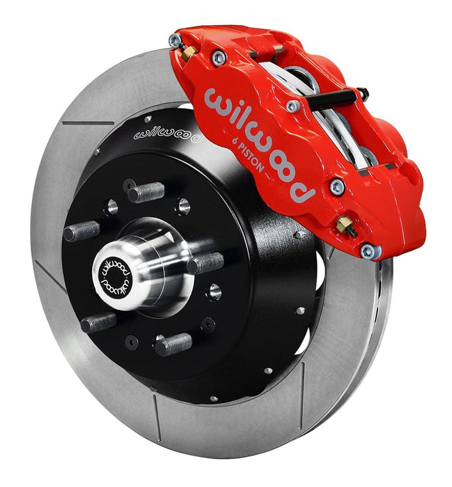 Wilwood Disc Brakes Wilwood Forged Narrow Superlite 6R Big Brake Front Brake Kits 140-9804-R Autofit