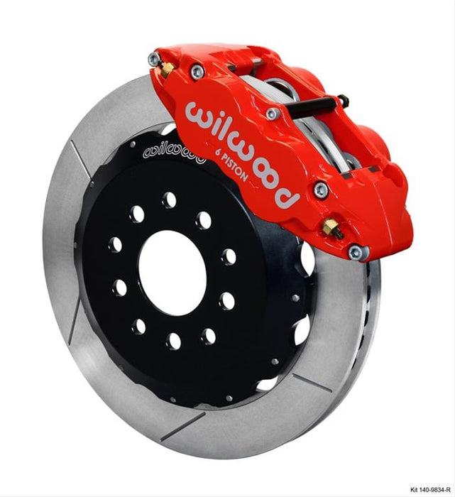 Wilwood Disc Brakes Wilwood Forged Narrow Superlite 6R Big Brake Front Brake Kits 140-9834-R Autofit