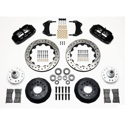 Wilwood Disc Brakes Wilwood Forged Narrow Superlite 6R Big Brake Front Brake Kits 140-9919-D Autofit