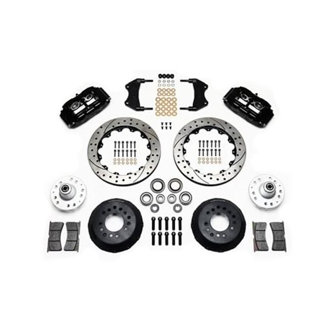 Wilwood Disc Brakes Wilwood Forged Narrow Superlite 6R Big Brake Front Brake Kits 140-9919-D Autofit