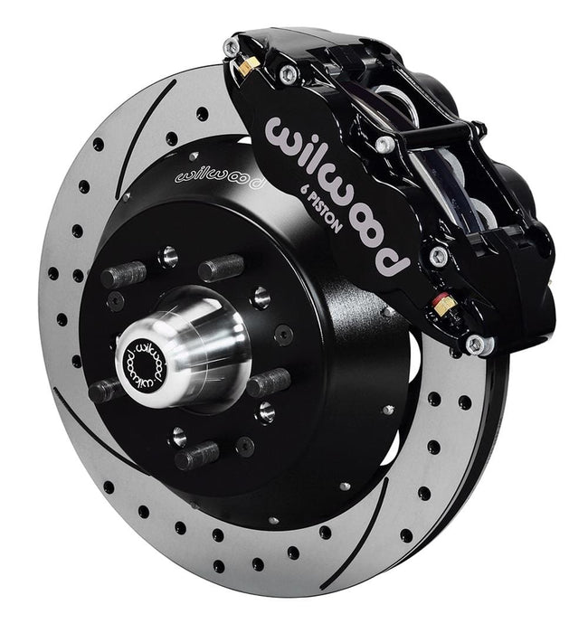 Wilwood Disc Brakes Wilwood Forged Narrow Superlite 6R Big Brake Front Brake Kits 140-9920-D Autofit