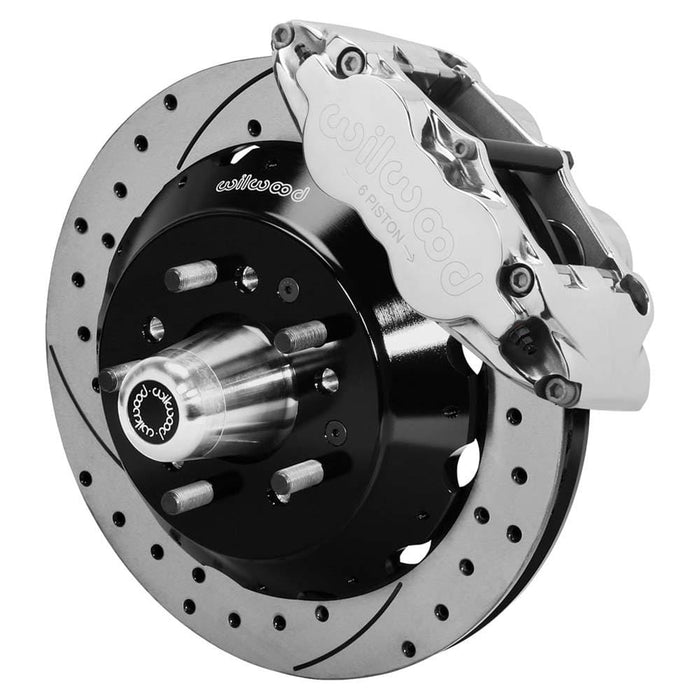 Wilwood Disc Brakes Wilwood Forged Narrow Superlite 6R Big Brake Front Brake Kits 140-9920-DP Autofit