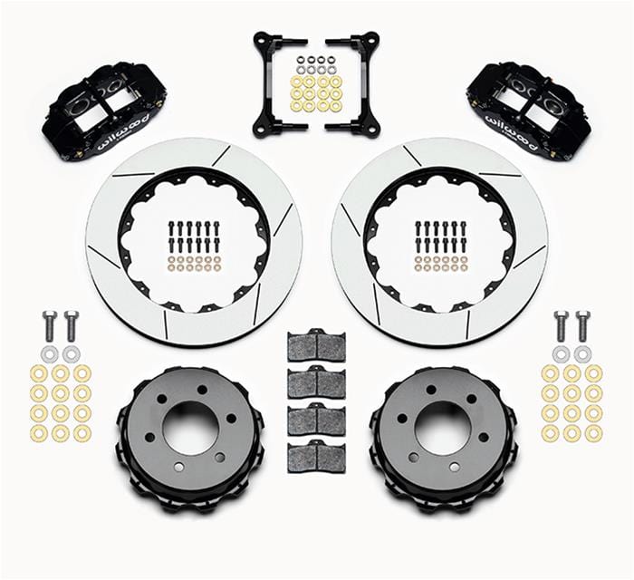 Wilwood Disc Brakes Wilwood Forged Narrow Superlite 6R Big Brake Rear Disc Brake Kits 140-13866 Autofit