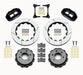 Wilwood Disc Brakes Wilwood Forged Narrow Superlite 6R Big Brake Rear Disc Brake Kits 140-13866 Autofit