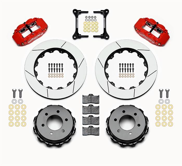 Wilwood Disc Brakes Wilwood Forged Narrow Superlite 6R Big Brake Rear Disc Brake Kits 140-13866-R Autofit