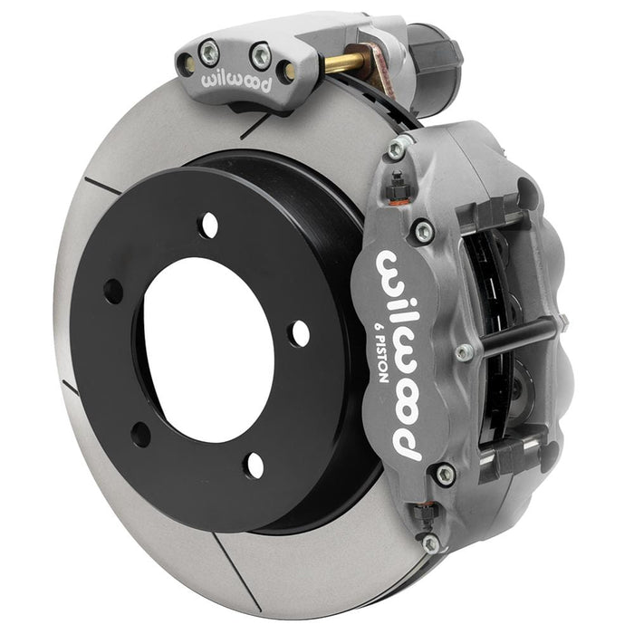 Wilwood Disc Brakes Wilwood Forged Narrow Superlite 6R Big Brake Rear Disc Brake Kits 140-17347 Autofit