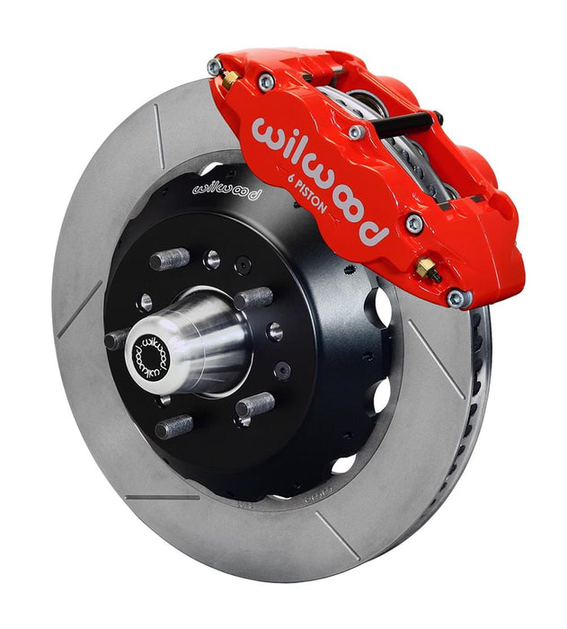 Wilwood Disc Brakes Wilwood Forged Narrow Superlite 6R Dust-Seal Big Brake Front Brake Kits 140-15407-R Autofit