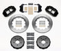 Wilwood Disc Brakes Wilwood Forged Narrow Superlite 6R Dust-Seal Big Brake Front Brake Kits 140-15408 Autofit