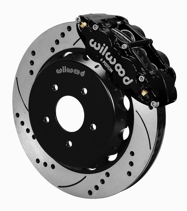 Wilwood Disc Brakes Wilwood Forged Narrow Superlite 6R Dust-Seal Big Brake Front Brake Kits 140-15408-D Autofit