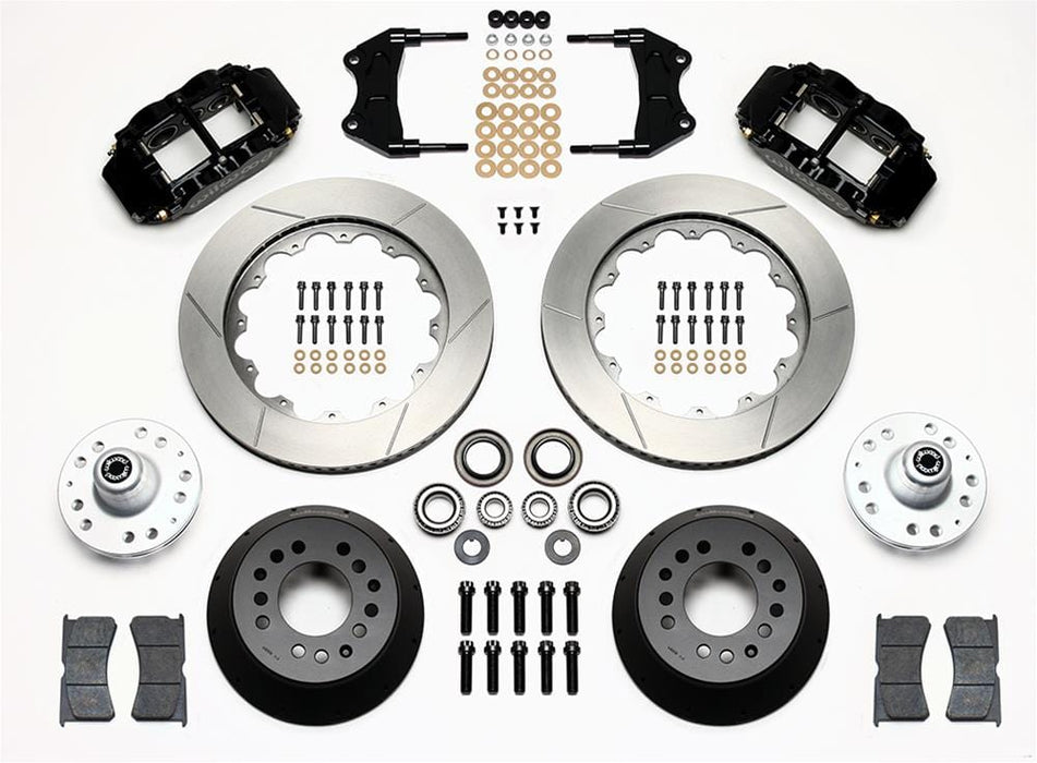Wilwood Disc Brakes Wilwood Forged Narrow Superlite 6R Dust-Seal Big Brake Front Brake Kits 140-15410 Autofit