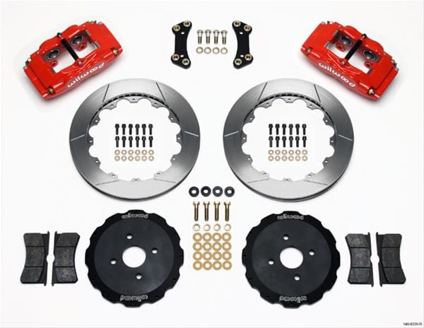 Wilwood Disc Brakes Wilwood Forged Superlite 4 Big Brake Front Disc Brake Kits 140-8335-R Autofit