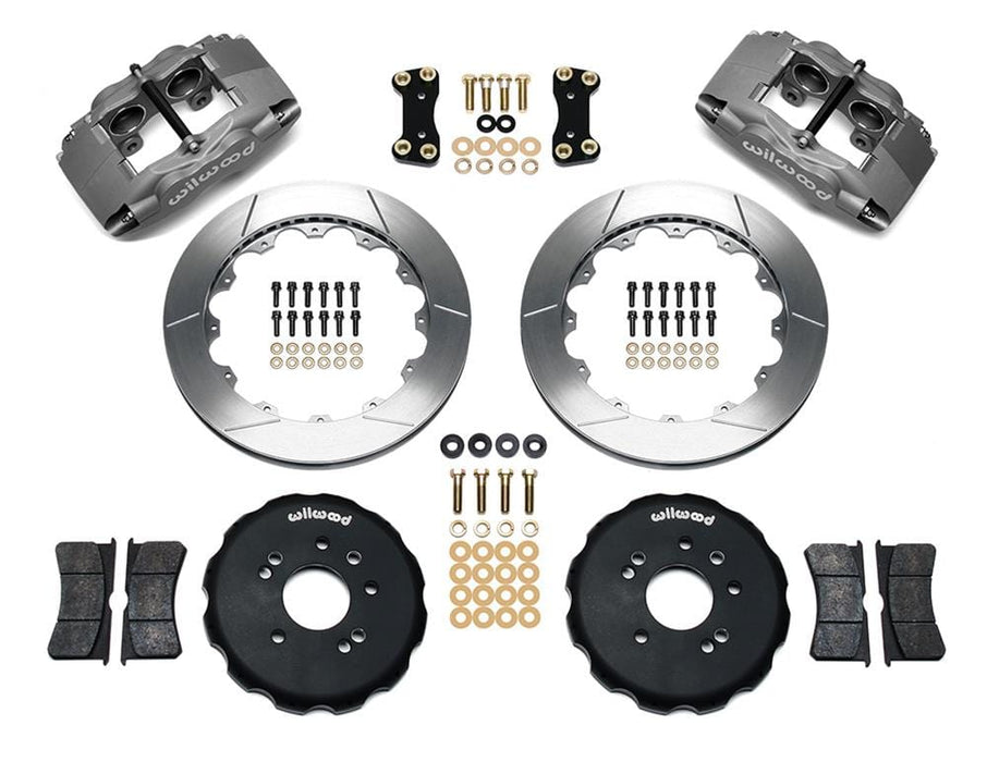 Wilwood Disc Brakes Wilwood Forged Superlite 4 Big Brake Front Disc Brake Kits 140-9194 Autofit