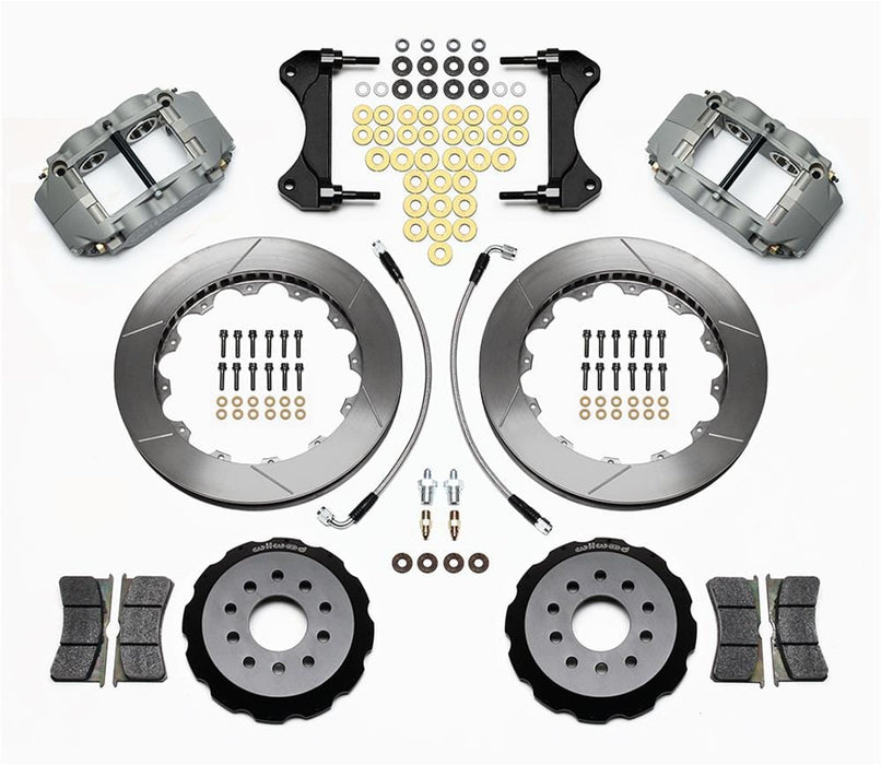 Wilwood Disc Brakes Wilwood Forged Superlite 4R Big Brake Front Disc Brake Kits 140-14074 Autofit
