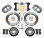 Wilwood Disc Brakes Wilwood Forged Superlite 4R Big Brake Front Disc Brake Kits 140-14074 Autofit