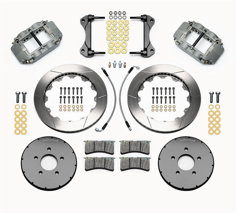Wilwood Disc Brakes Wilwood Forged Superlite 4R Big Brake Front Disc Brake Kits 140-14113 Autofit