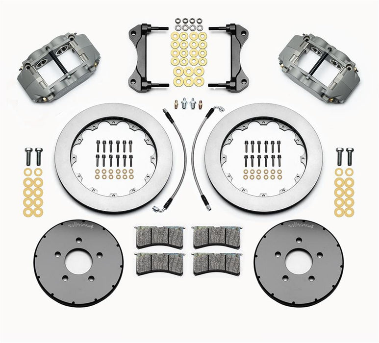 Wilwood Disc Brakes Wilwood Forged Superlite 4R Big Brake Front Disc Brake Kits 140-14114 Autofit