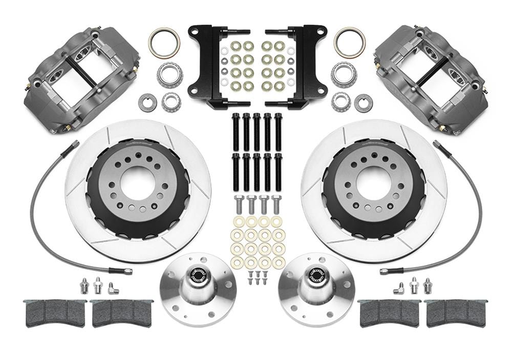 Wilwood Disc Brakes Wilwood Forged Superlite 4R Big Brake Front Disc Brake Kits 140-16118 Autofit
