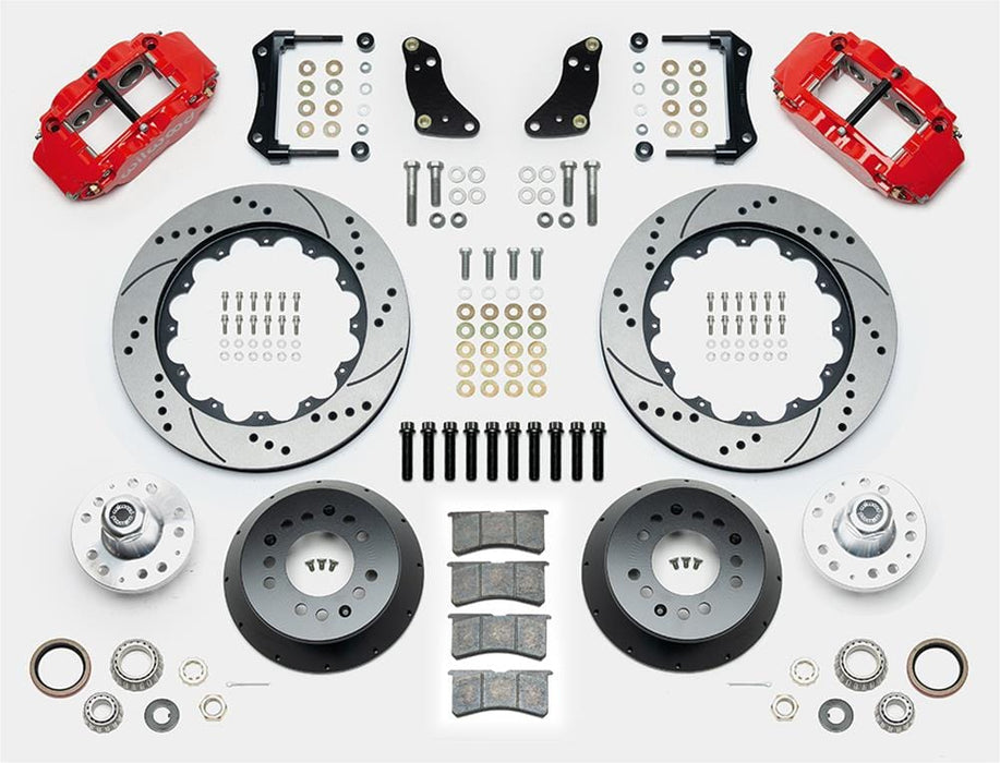 Wilwood Disc Brakes Wilwood Forged Superlite 6R Big Brake Front Brake Race Kits 140-14841-DR Autofit