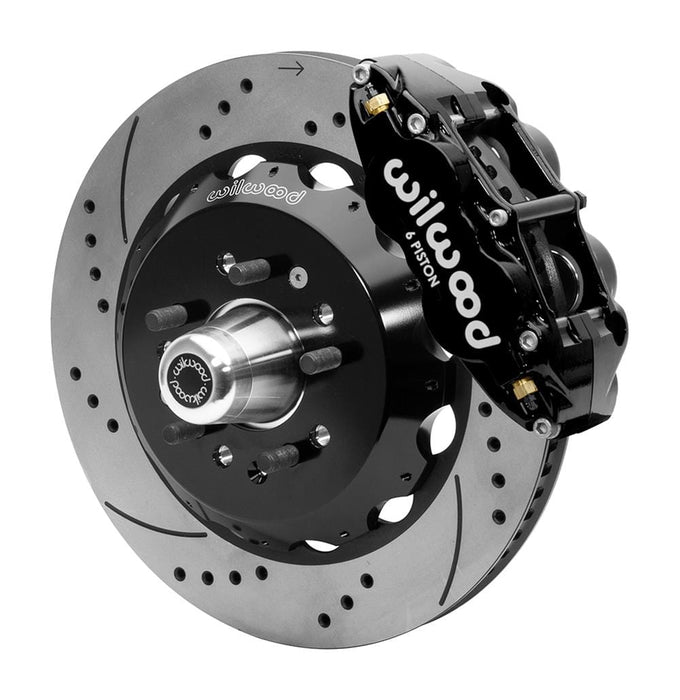 Wilwood Disc Brakes Wilwood Forged Superlite 6R Big Brake Front Brake Race Kits 140-15554-D Autofit