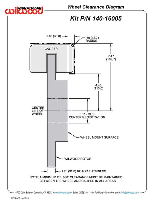 Wilwood Disc Brakes Wilwood Forged Superlite 6R Big Brake Front Brake Race Kits 140-16005 Autofit