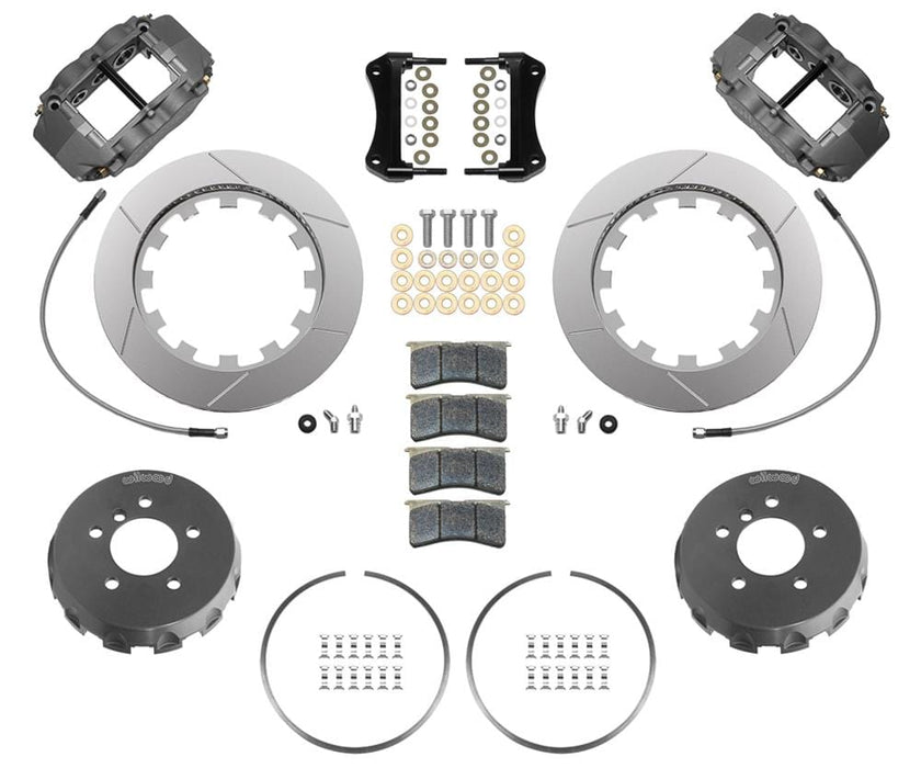 Wilwood Disc Brakes Wilwood Forged Superlite 6R Big Brake Front Brake Race Kits 140-16005 Autofit