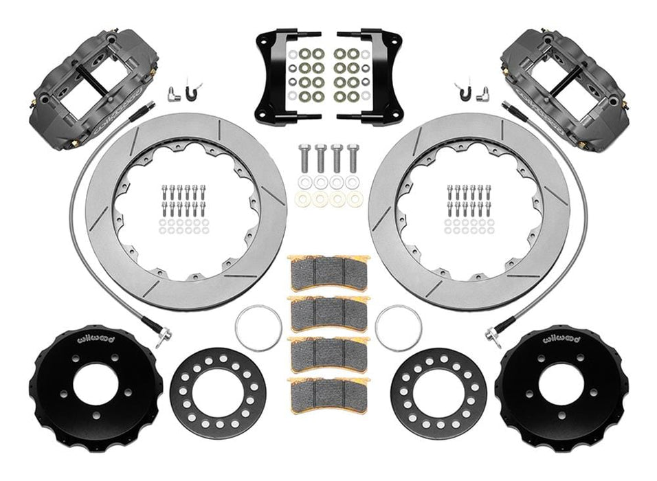 Wilwood Disc Brakes Wilwood Forged Superlite 6R Big Brake Front Brake Race Kits 140-16093 Autofit