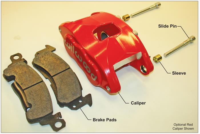 Wilwood Disc Brakes Wilwood GM D52 Dual Piston Caliper Kits 140-11290-R Autofit