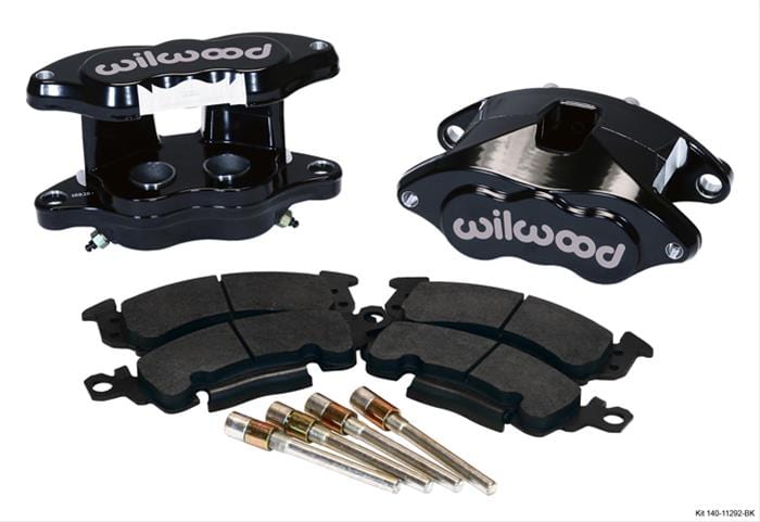 Wilwood Disc Brakes Wilwood GM D52 Dual Piston Caliper Kits 140-11292-BK Autofit