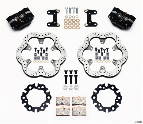 Wilwood Disc Brakes Wilwood GP320 Midget Front Brake Kits 140-11809 Autofit
