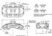 Wilwood Disc Brakes Wilwood Grand National GN4R Brake Calipers 120-16529 Autofit
