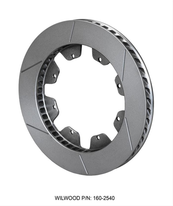 Wilwood Disc Brakes Wilwood GT Series Curved Vane Rotors 160-2541 Autofit
