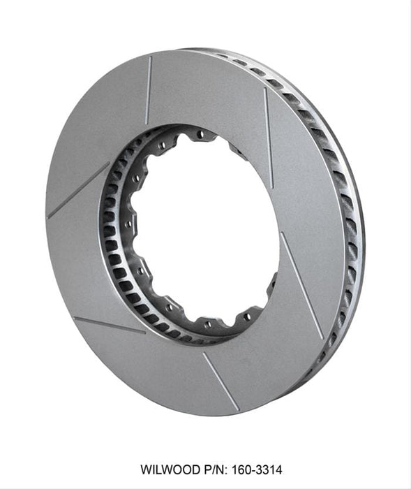 Wilwood Disc Brakes Wilwood GT Series Curved Vane Rotors 160-3314 Autofit