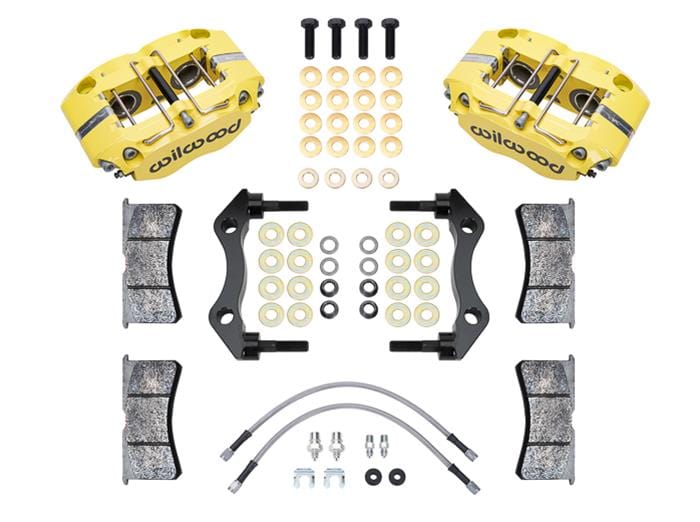 Wilwood Disc Brakes Wilwood Narrow DynaPro-P Radial-Mount Calipers 140-16678-Y Autofit