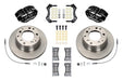 Wilwood Disc Brakes Wilwood Narrow DynaPro-P Radial Rear Brake Kits 140-16680 Autofit