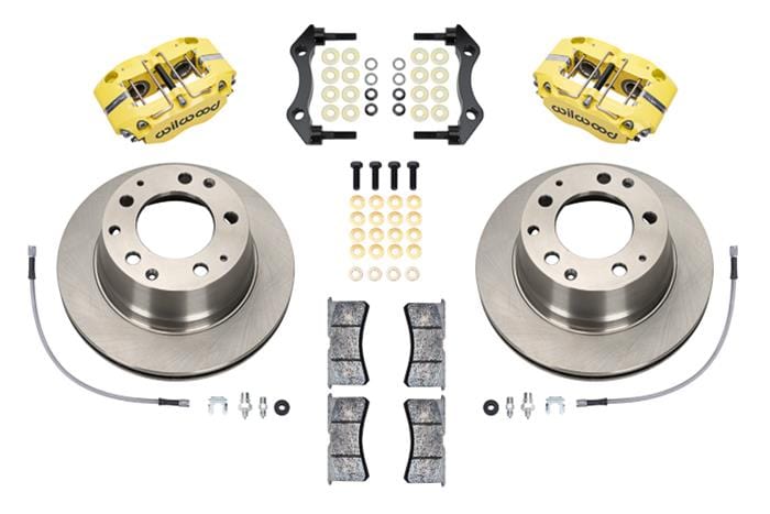 Wilwood Disc Brakes Wilwood Narrow DynaPro-P Radial Rear Brake Kits 140-16680-Y Autofit