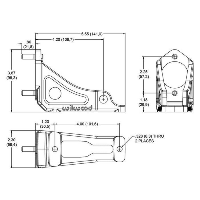 Wilwood Disc Brakes Wilwood Pedal Assembly Components 330-14999 Autofit
