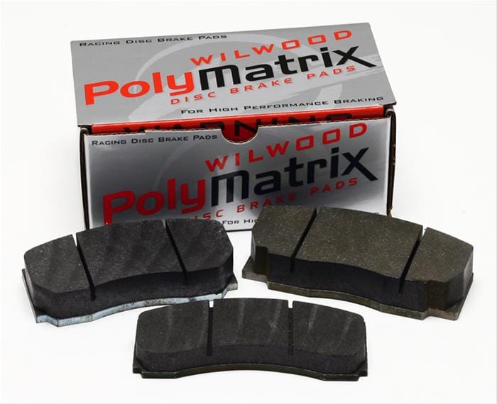Wilwood Disc Brakes Wilwood PolyMatrix A Compound Brake Pads 15A-5887K-B Autofit