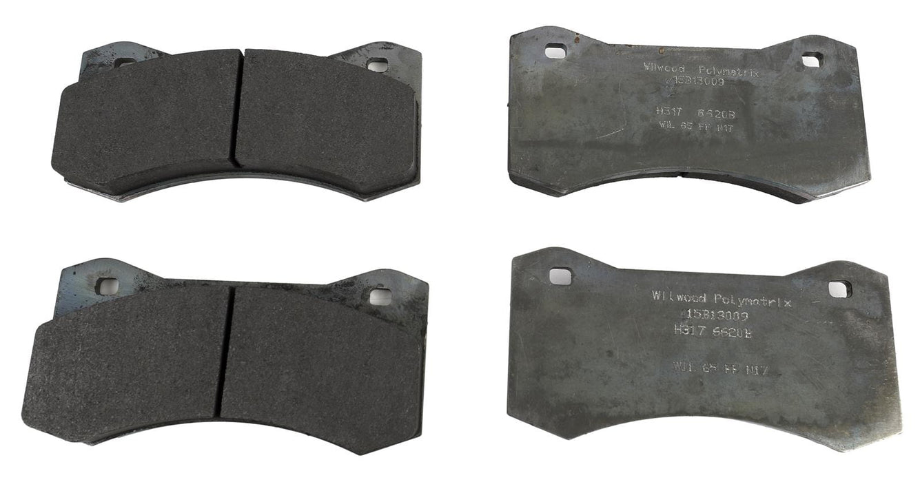 Wilwood Disc Brakes Wilwood PolyMatrix B Compound Brake Pads 15B-13009K Autofit